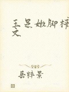 玉足嫩脚榨精h文