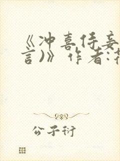 《冲喜侍妾(古言)》作者:花想容