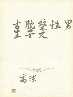 古耽双性男妻受生子文