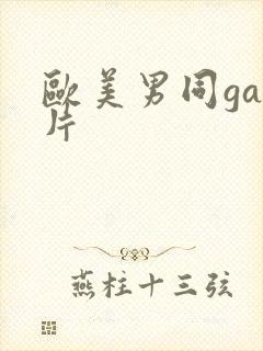 欧美男同gay片封面