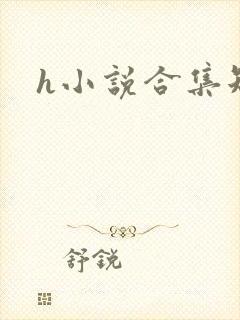 h小说合集短篇封面