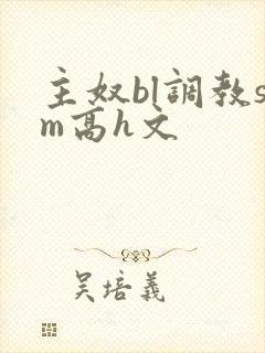 主奴bl调教sm高h文