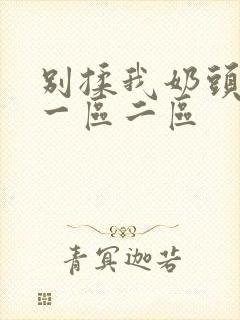 别揉我奶头啊嗯一区二区