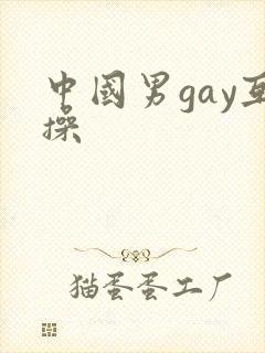 中国男gay互操