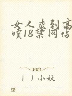 女人爽到高潮潮喷18禁网站