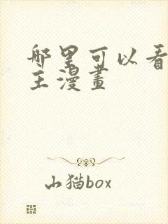 哪里可以看双男主漫画