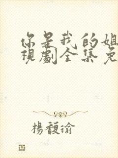 你是我的姐妹电视剧全集免费观看完整版