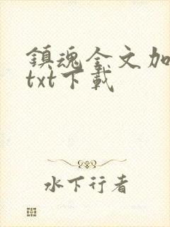 镇魂全文加番外txt下载