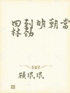 回到明朝当王爷林劲