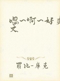 嗯~啊~好爽h文封面