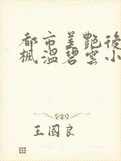 都市美艳后宫唐枫温碧云小说