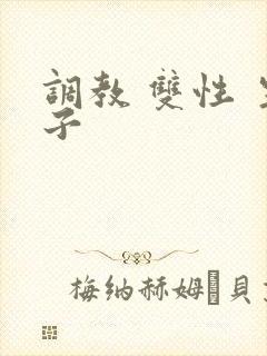 调教 双性 生子