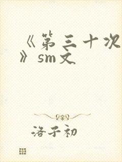 《第三十次调教》sm文