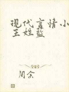 现代言情小说女主姓蓝封面