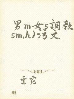 男m女s调教(sm,h)污文