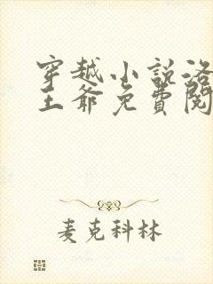 穿越小说洛蓝钰王爷免费阅读