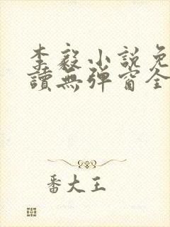 李毅小说免费阅读无弹窗全文封面