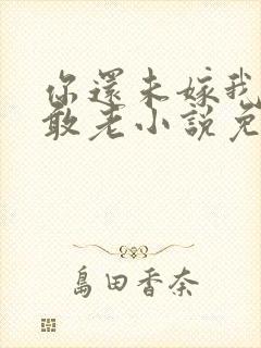 你还未嫁我怎么敢老小说免费阅读