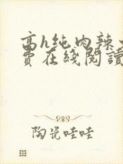 高h纯肉辣文免费在线阅读