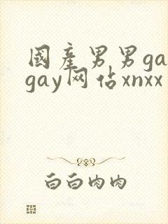 国产男男gaygay网站xnxx