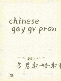 chinese gay gv pron