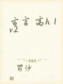 古言 高h 1v2封面