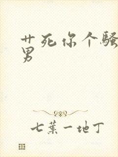 艹死你个骚货男男