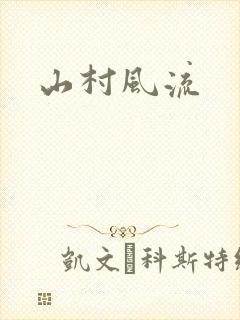 山村风流封面