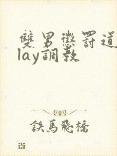 双男惩罚道具play调教