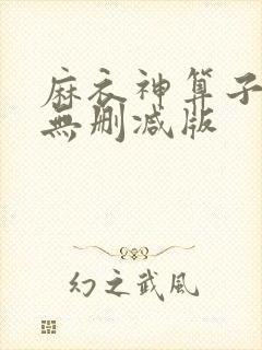 麻衣神算子小说无删减版封面