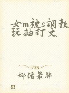 女m被s调教虐玩抽打文