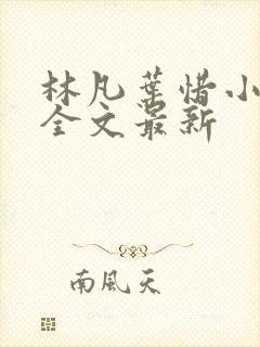 林凡叶惜小说读全文最新