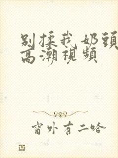 别揉我奶头啊嗯高潮视频