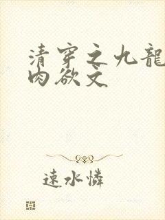 清穿之九龙np肉欲文