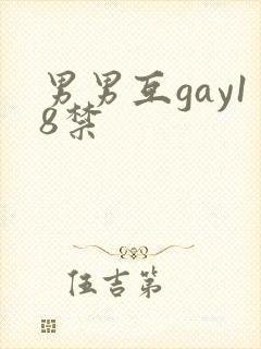 男男互gay18禁