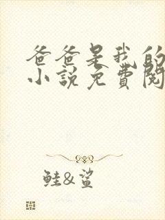 爸爸是我的父亲小说免费阅读