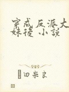 穿成反派大佬表妹后 小说封面