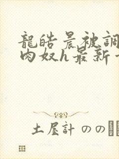 龙皓晨被调教成肉奴h最新章节列表