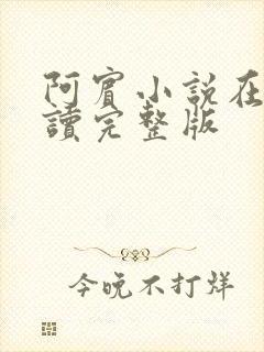 阿宾小说在线阅读完整版