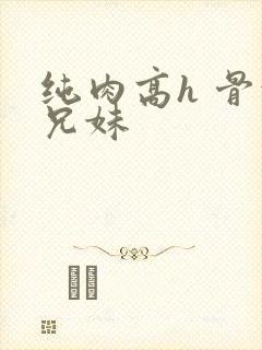 纯肉高h 骨科兄妹