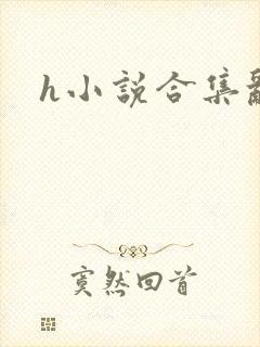 h小说合集乱封面