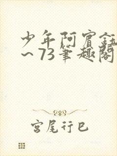 少年阿宾钰慧1～73笔趣阁