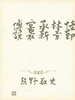 傅宴承林佳妮小说最新章节阅读免费