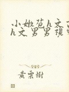 小嫩苞h文高辣h文男男视频