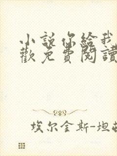 小说你给我的喜欢免费阅读