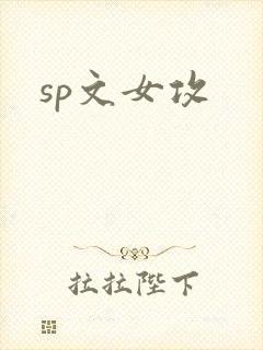 sp文女攻封面