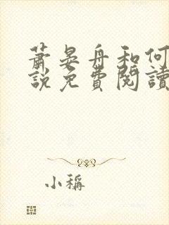 萧晏舟和何夕小说免费阅读最新章节更新时间封面