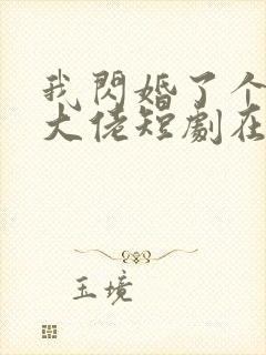 我闪婚了个财阀大佬短剧在线观看封面