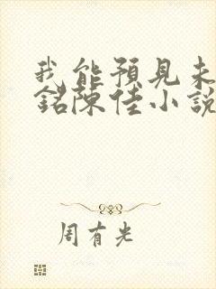 我能预见未来林铭陈佳小说免费阅读