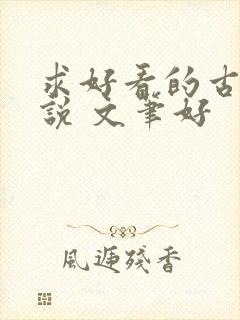 求好看的古言小说 文笔好